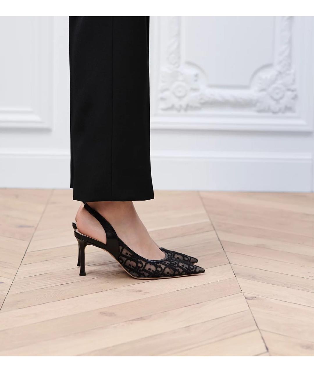 CHRISTIAN DIOR Черные туфли, фото 2