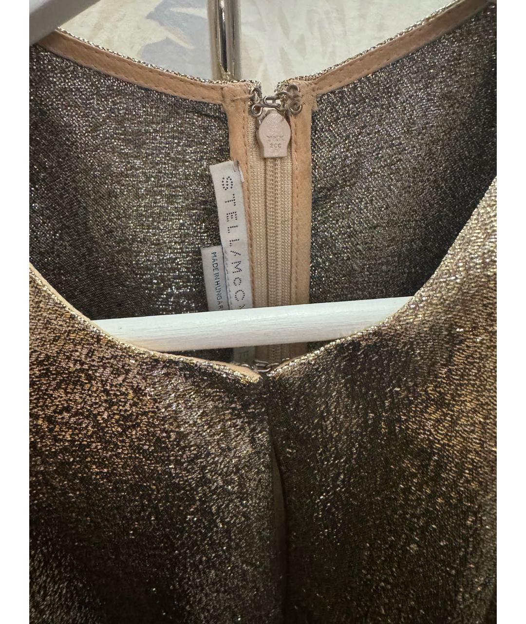 STELLA MCCARTNEY Золотой комбинезон, фото 4