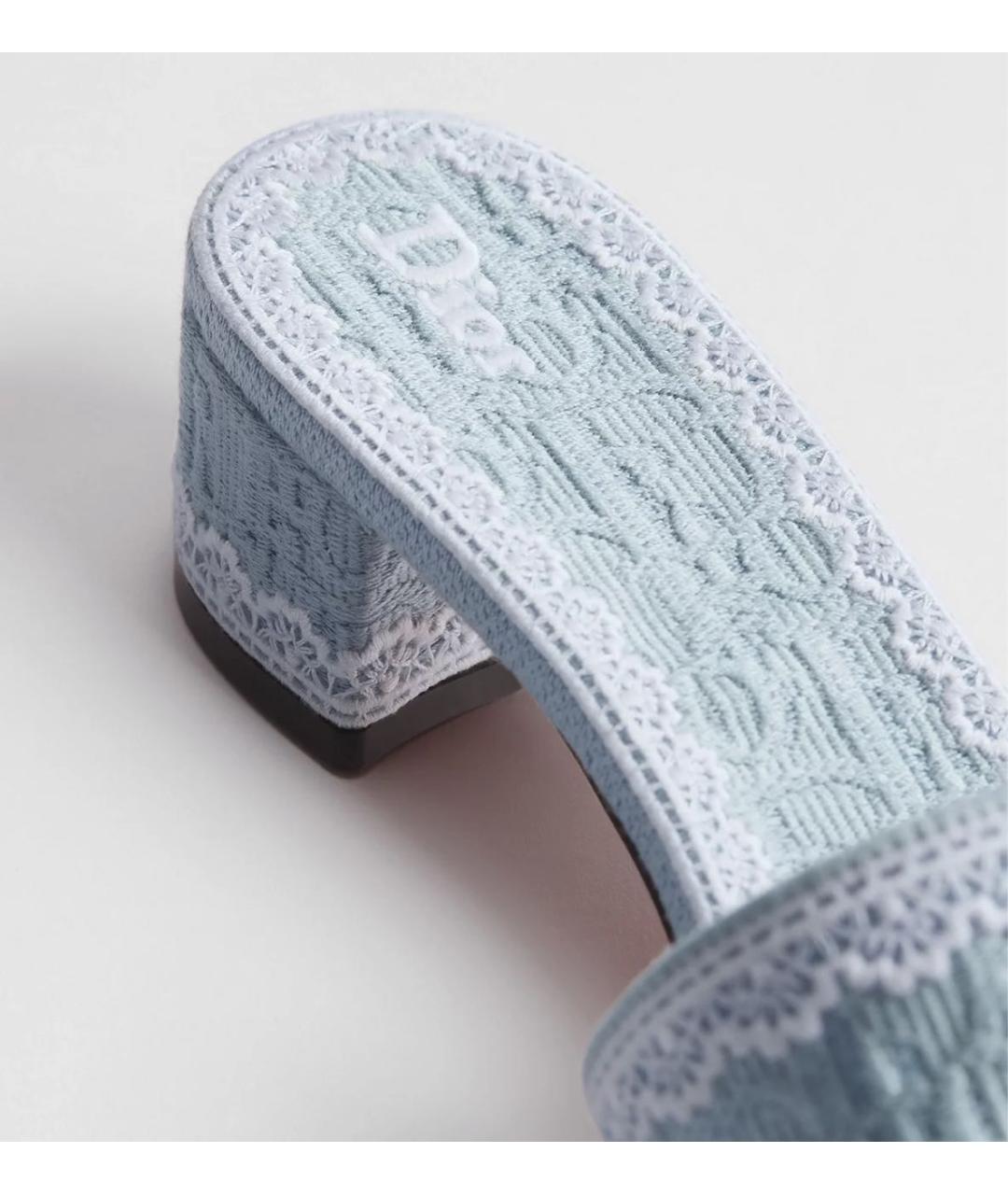 CHRISTIAN DIOR Голубые кеды, фото 3