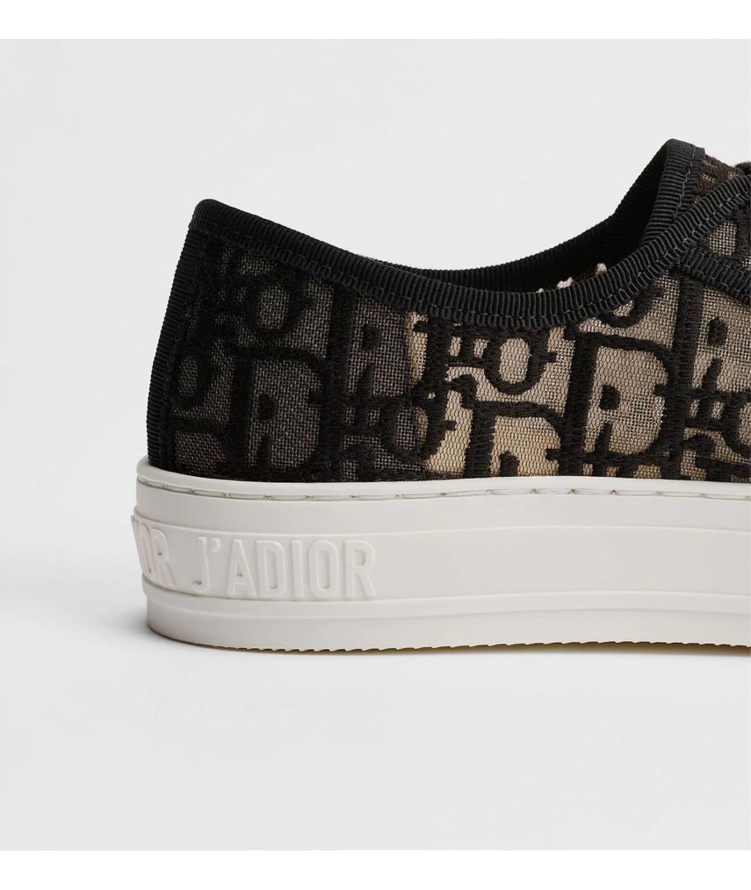 CHRISTIAN DIOR Черные кеды, фото 4