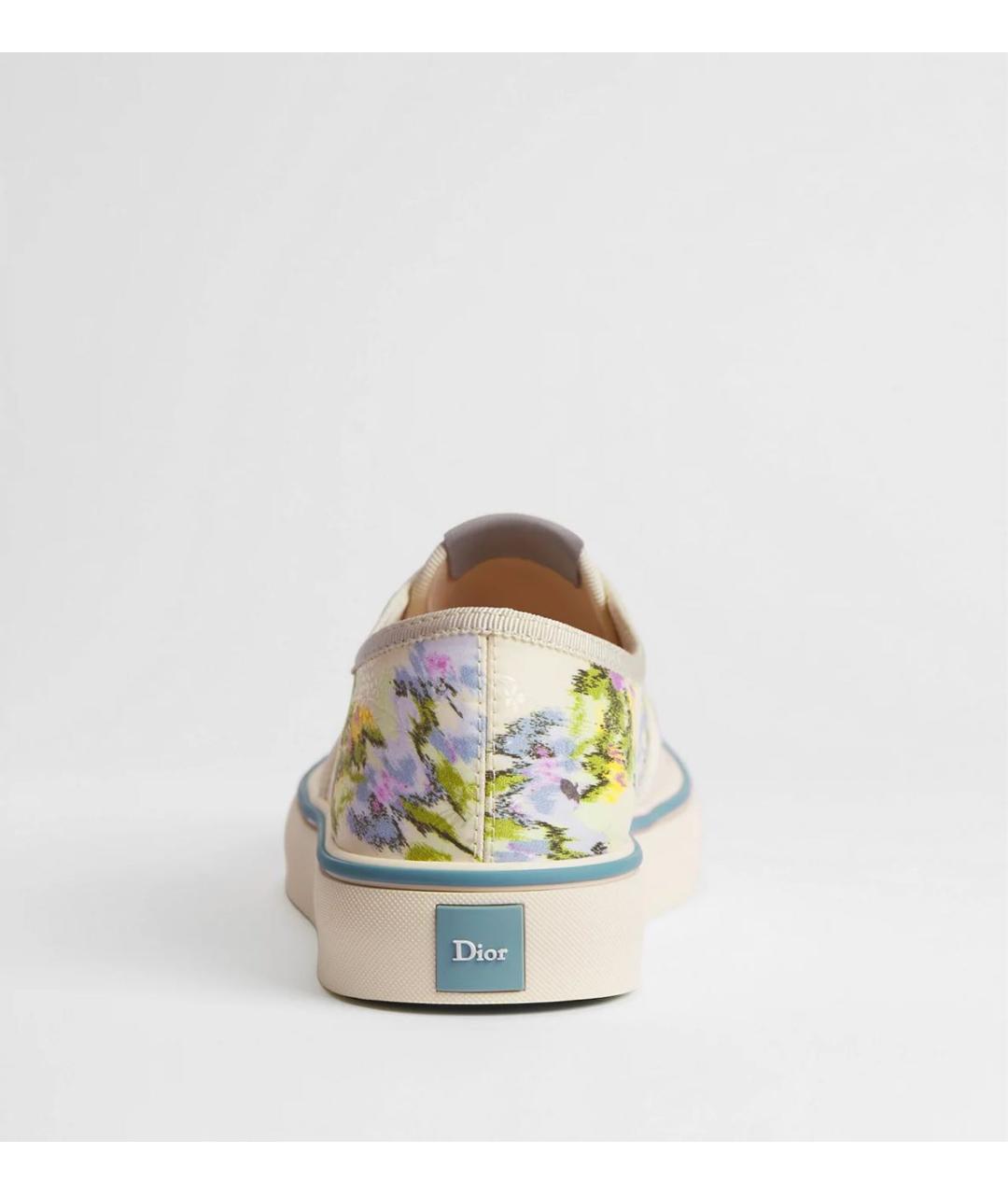 CHRISTIAN DIOR Бежевые кеды, фото 4