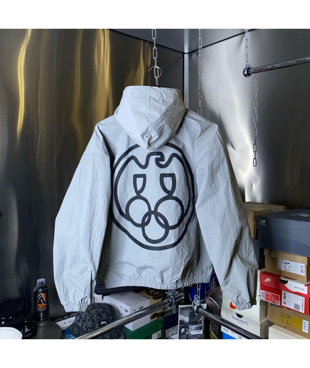 YEEZY Серая куртка, фото 3