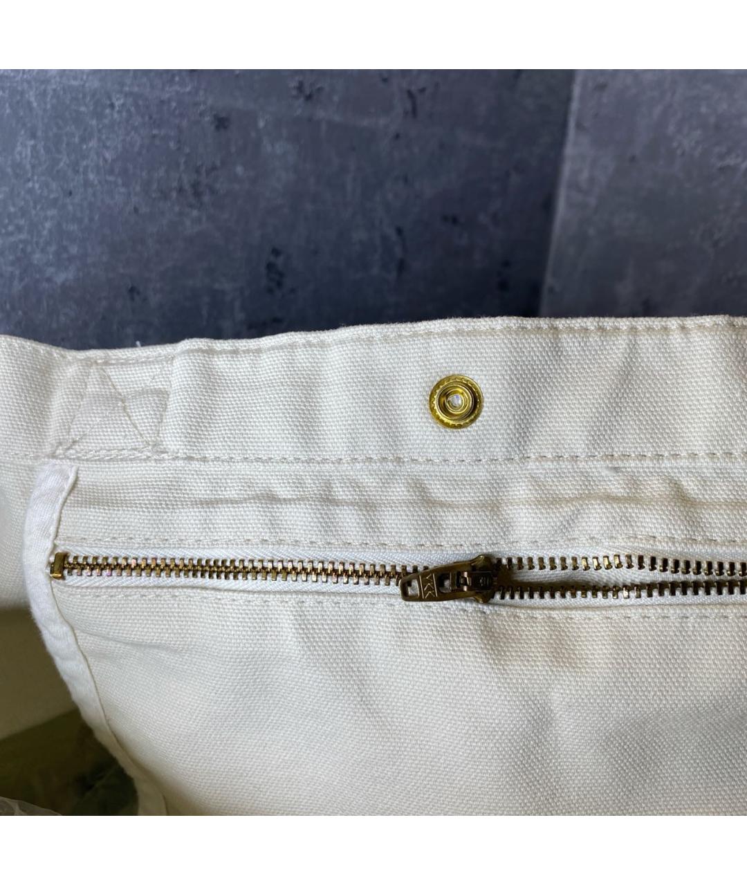 CARHARTT WIP Бежевая тканевая сумка тоут, фото 7