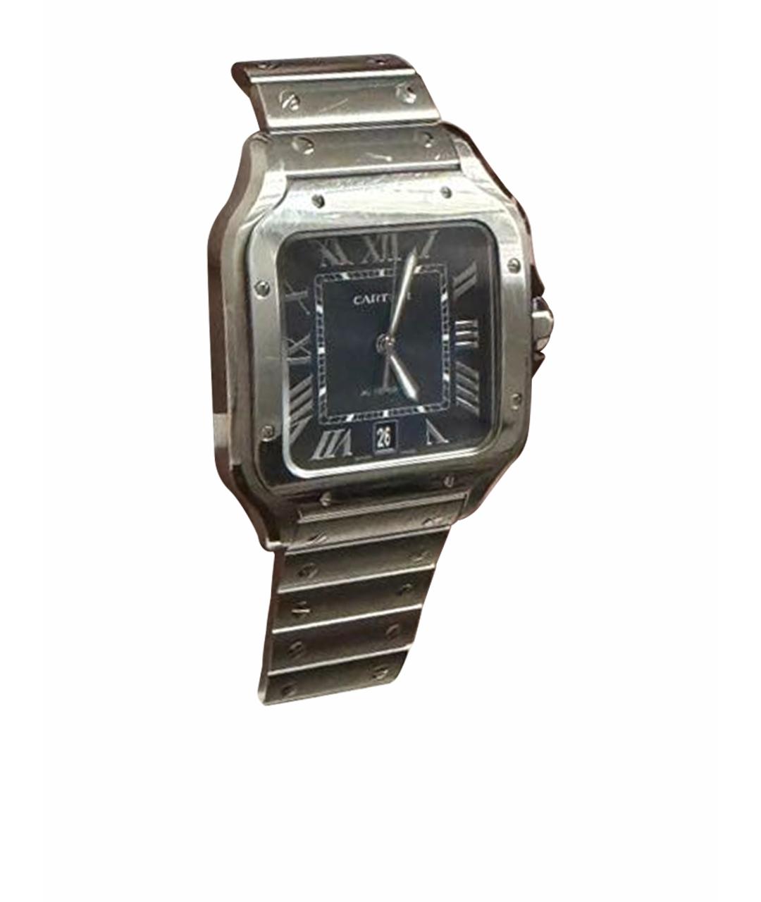 CARTIER Серебряные часы, фото 1