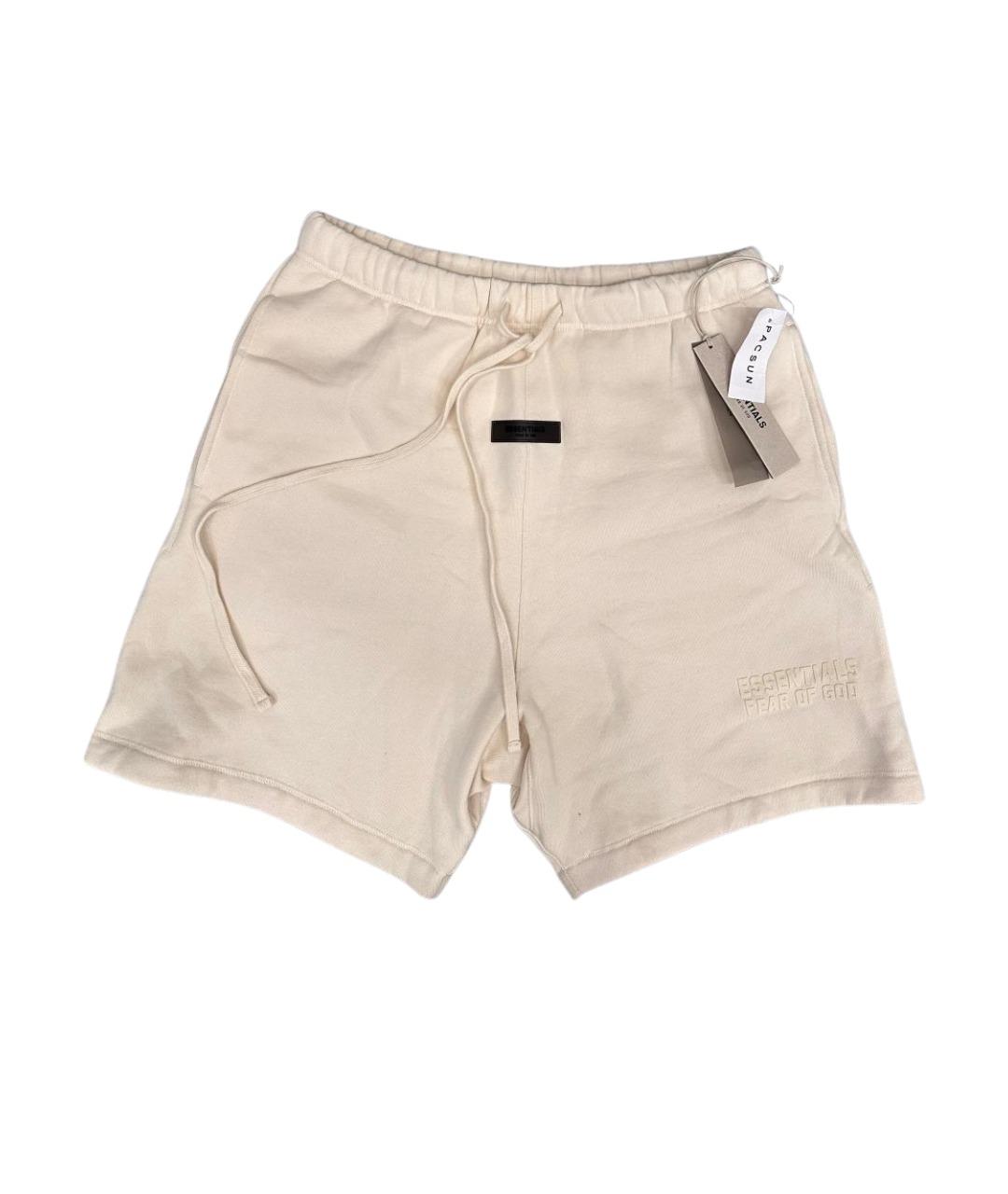 FEAR OF GOD ESSENTIALS Бежевые хлопковые шорты, фото 1