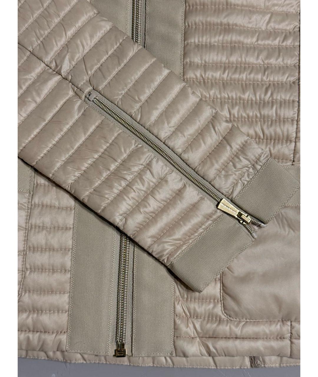 TRUSSARDI JEANS Бежевая полиамидовая куртка, фото 6