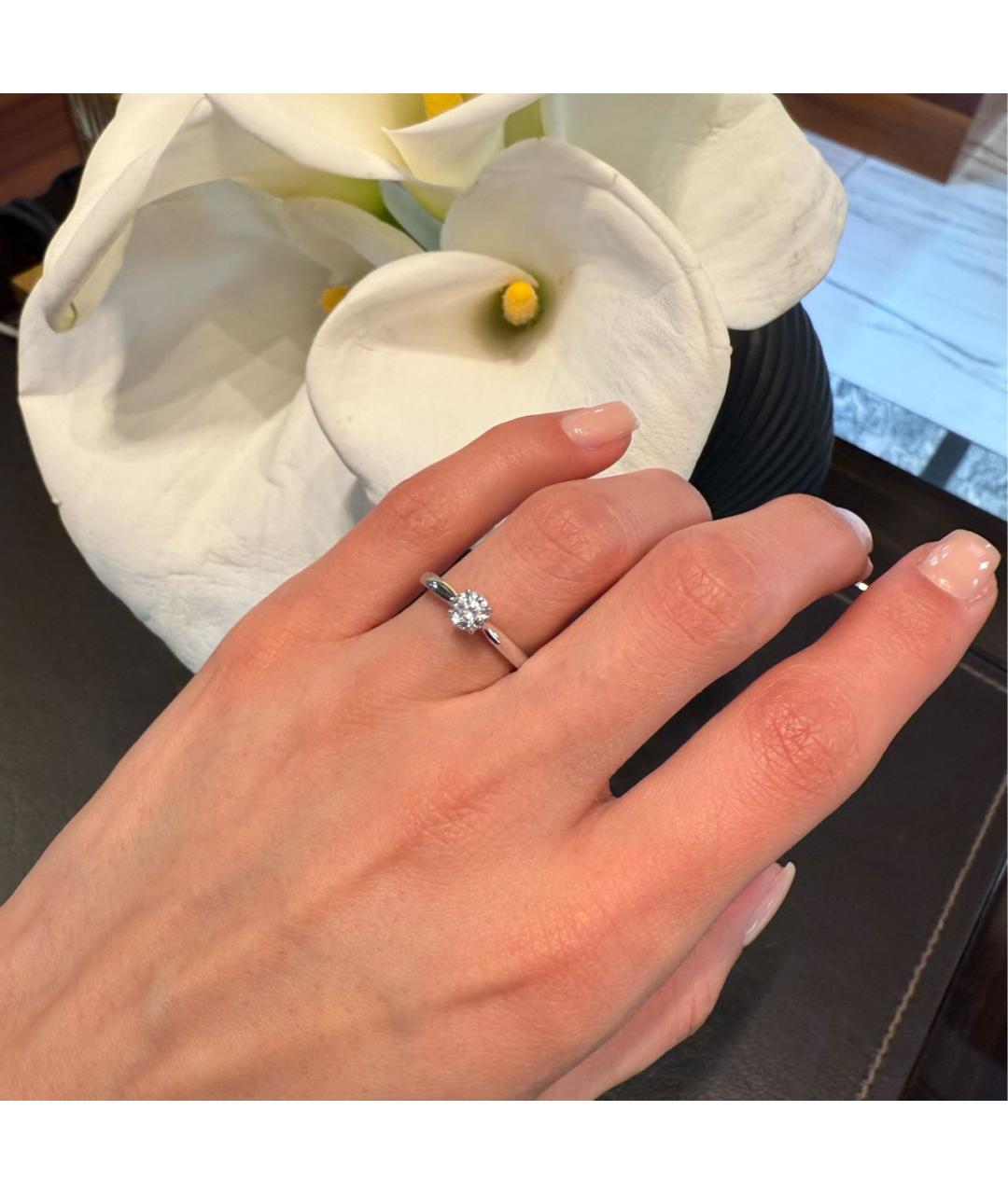 GRAFF Серебряное платиновое кольцо, фото 3