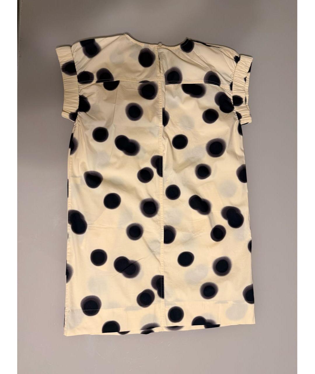 MARC BY MARC JACOBS Белое хлопковое повседневное платье, фото 2