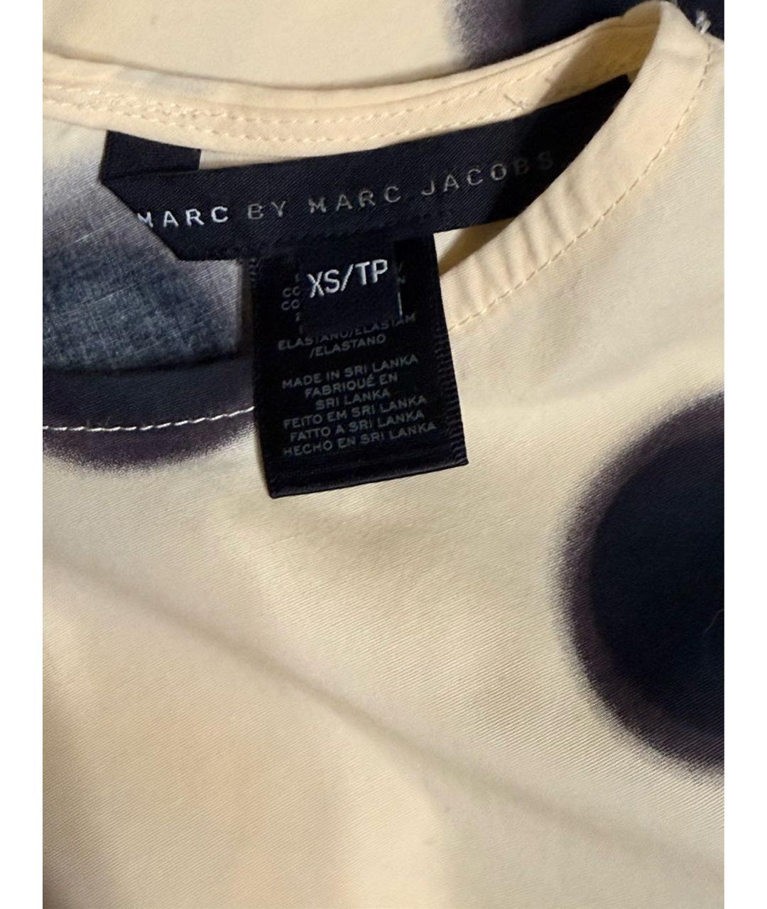 MARC BY MARC JACOBS Белое хлопковое повседневное платье, фото 3