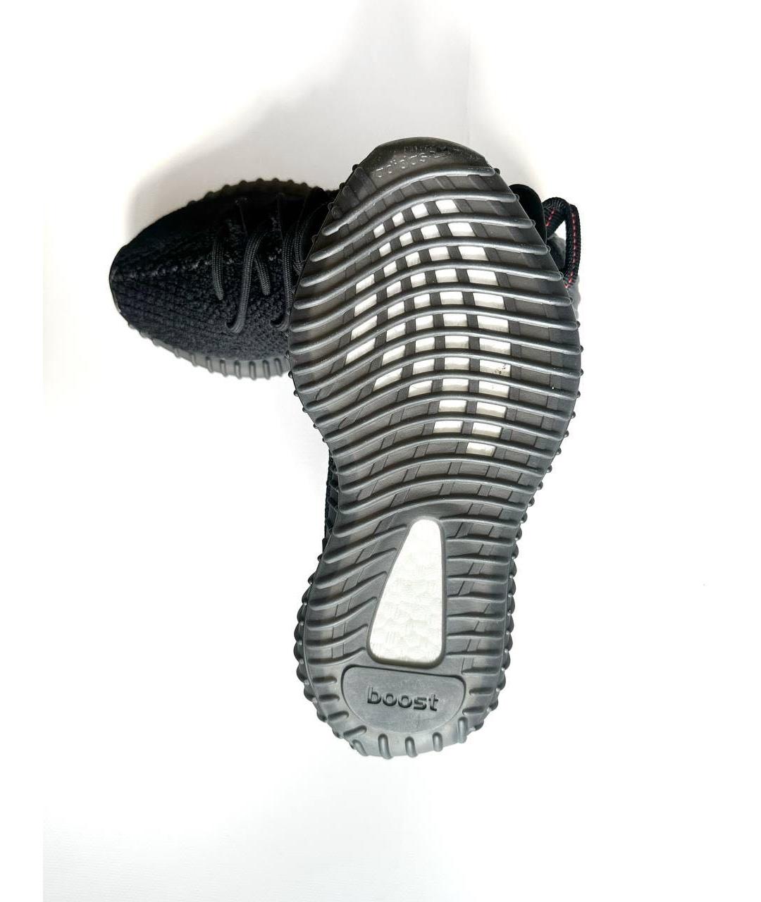 ADIDAS YEEZY Черные текстильные кроссовки, фото 5