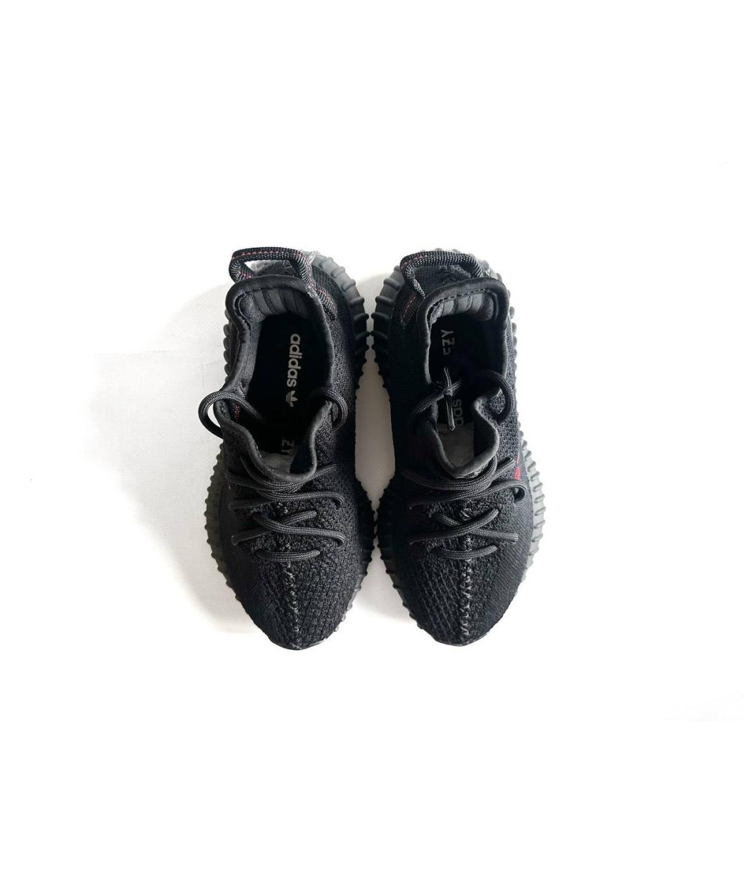 ADIDAS YEEZY Черные текстильные кроссовки, фото 7