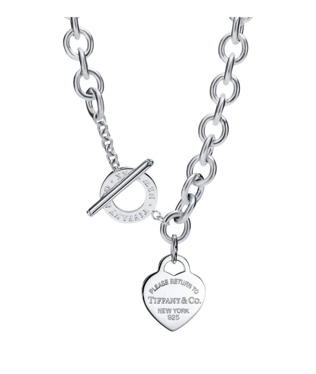 TIFFANY&CO Серебряное серебряное колье, фото 1