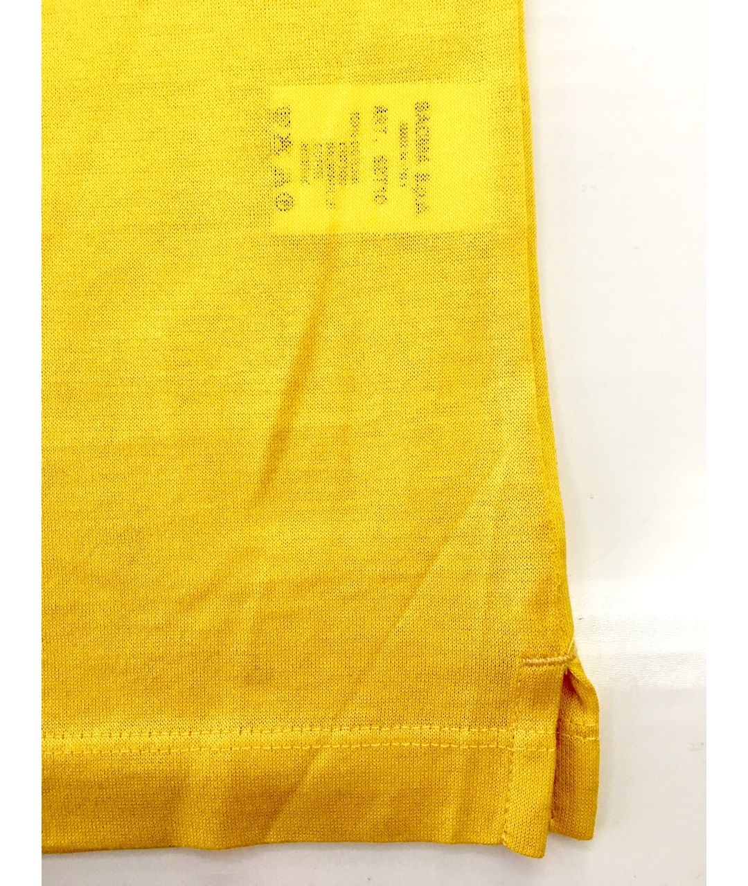 BILANCIONI Желтое хлопковое поло с коротким рукавом, фото 5
