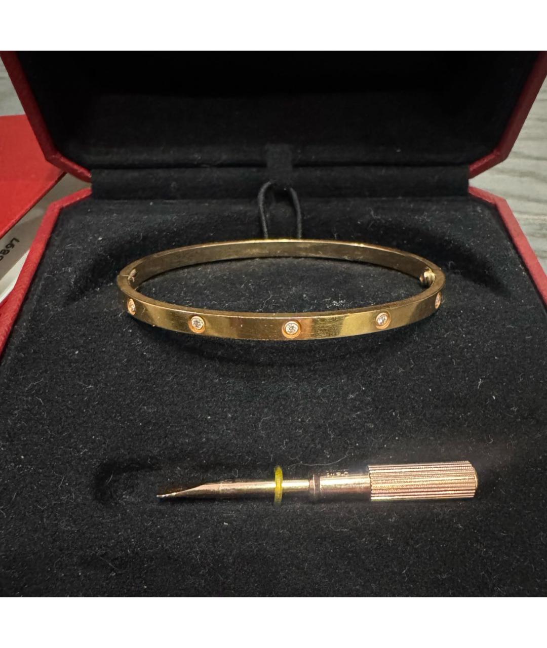 CARTIER Розовый браслет из розового золота, фото 5