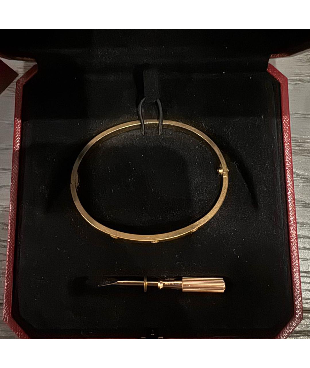 CARTIER Розовый браслет из розового золота, фото 2