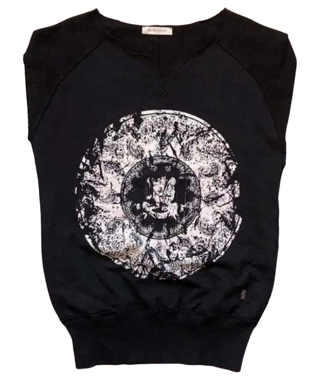 PIERRE BALMAIN Черная хлопковая жилетка, фото 1