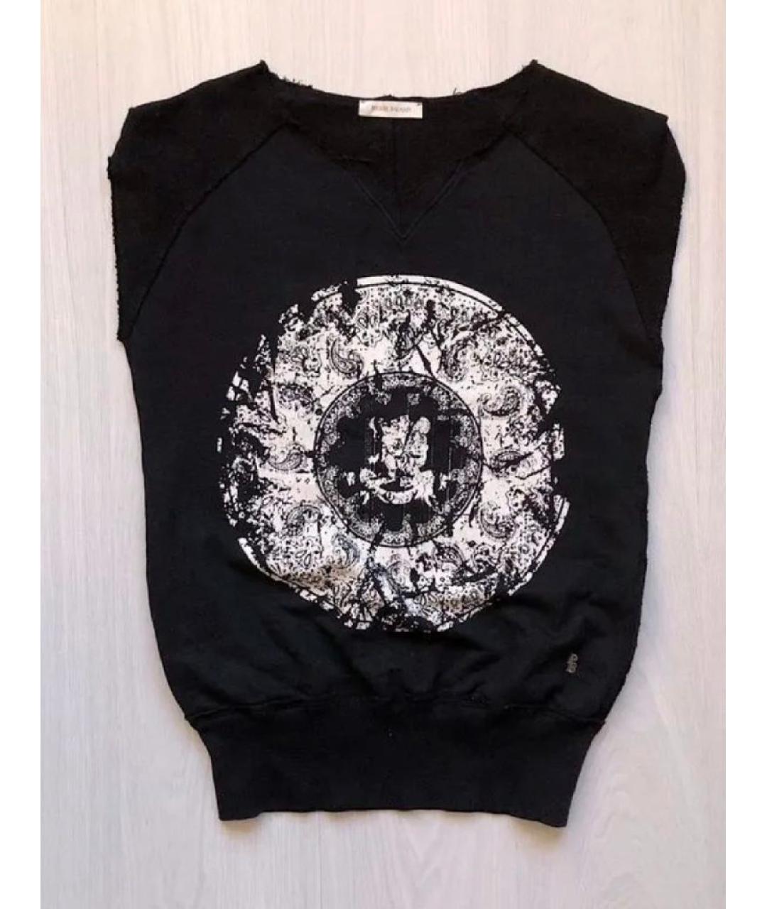 PIERRE BALMAIN Черная хлопковая жилетка, фото 9