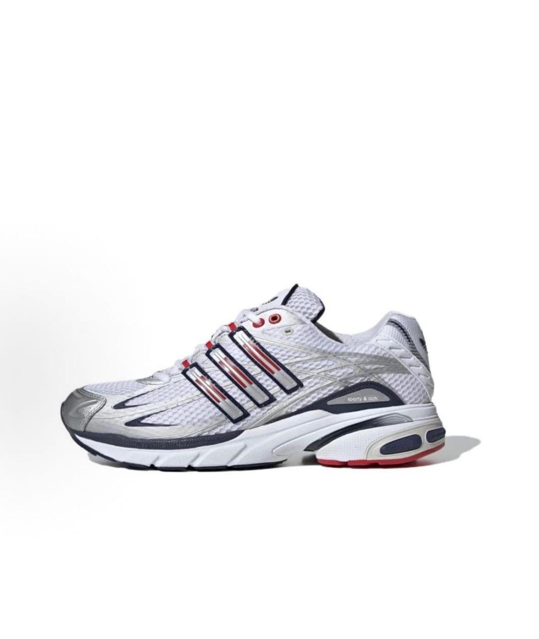 ADIDAS Белые текстильные кроссовки, фото 3