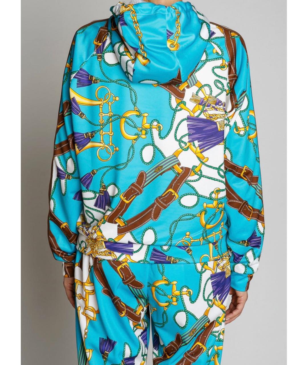 P.A.R.O.S.H. Бирюзовый полиамидовый спортивные костюмы, фото 5