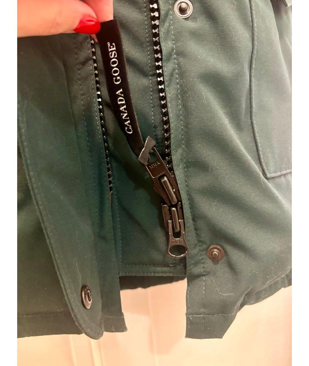 CANADA GOOSE Хаки парка, фото 4