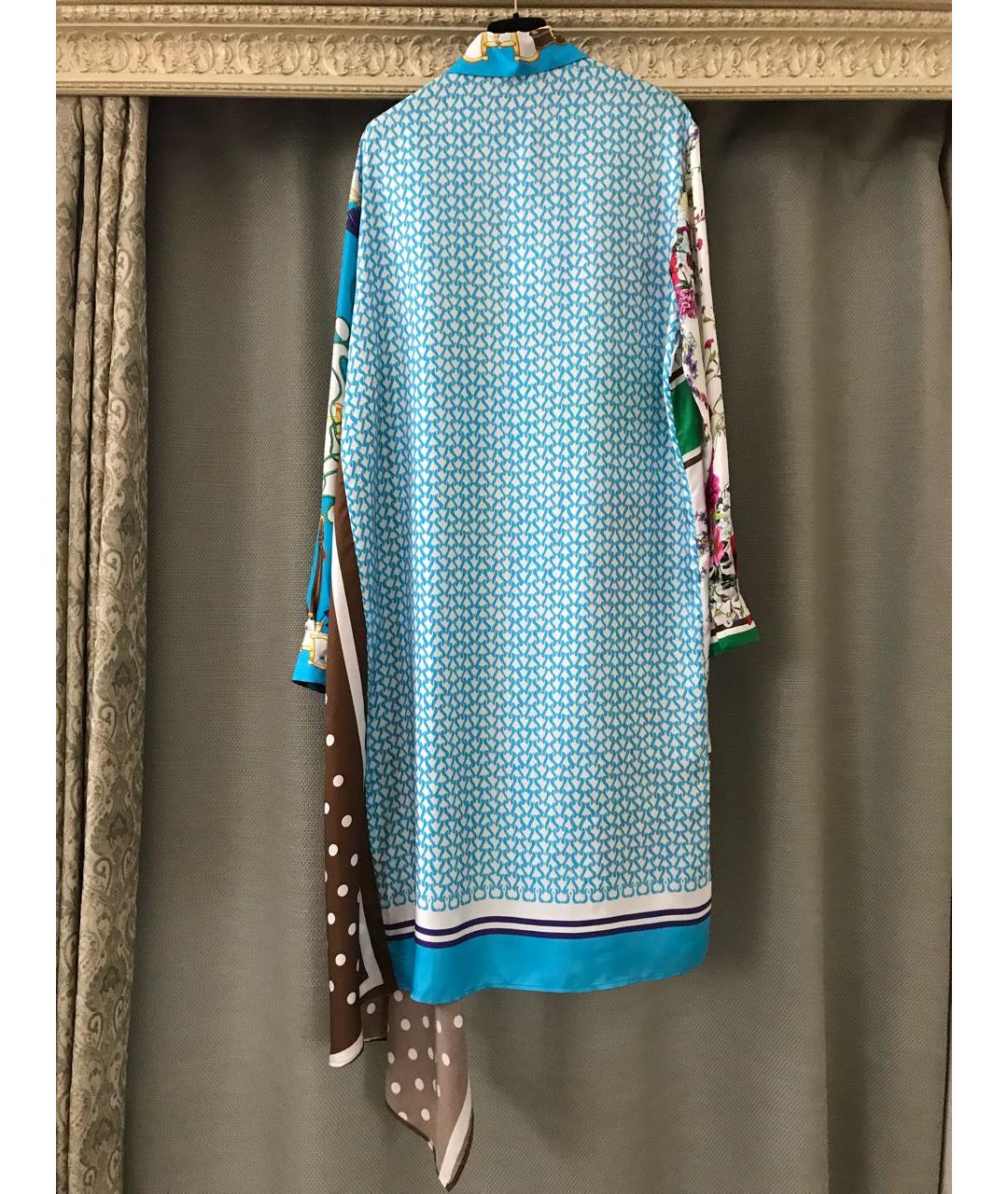 P.A.R.O.S.H. Мульти шелковое коктейльное платье, фото 7