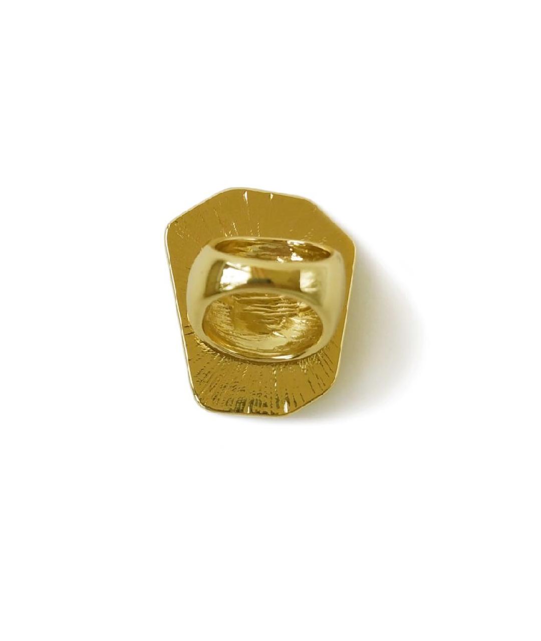 KENNETH JAY LANE Золотое металлическое кольцо, фото 8