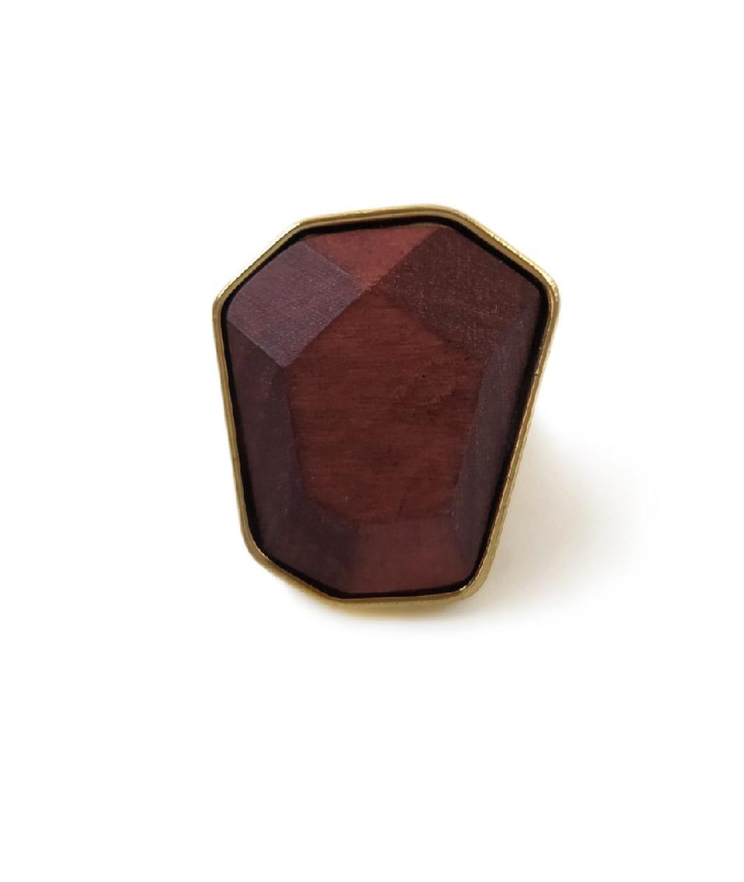 KENNETH JAY LANE Золотое металлическое кольцо, фото 7