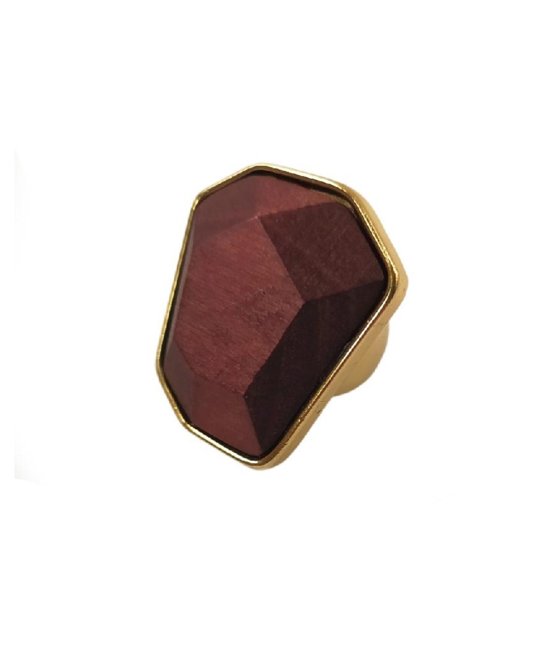 KENNETH JAY LANE Золотое металлическое кольцо, фото 1