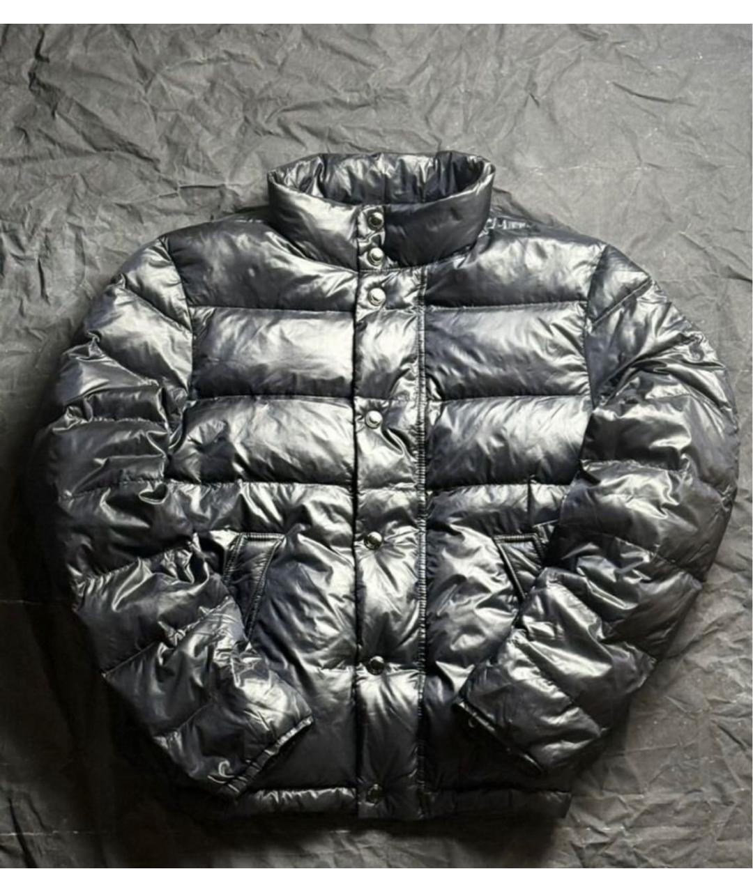 BURBERRY Темно-синяя куртка, фото 2