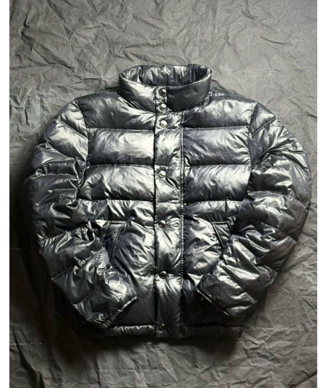 BURBERRY Темно-синий пуховик, фото 2