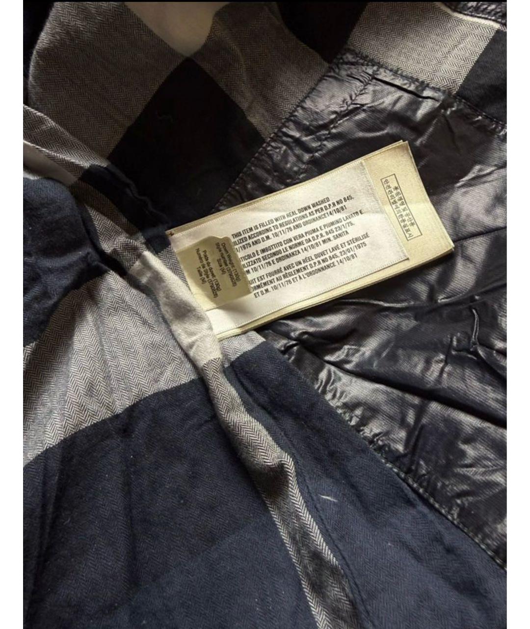 BURBERRY Темно-синий пуховик, фото 5