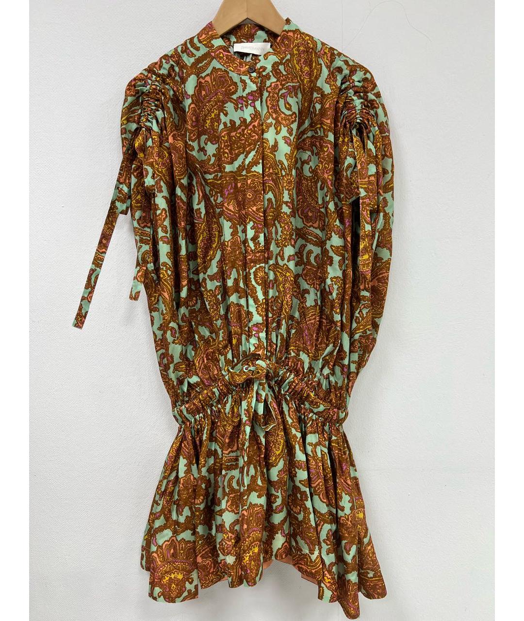 ZIMMERMANN Мульти шелковое платье, фото 7