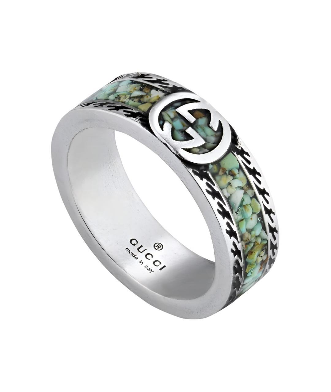 GUCCI Мульти серебряное кольцо, фото 2