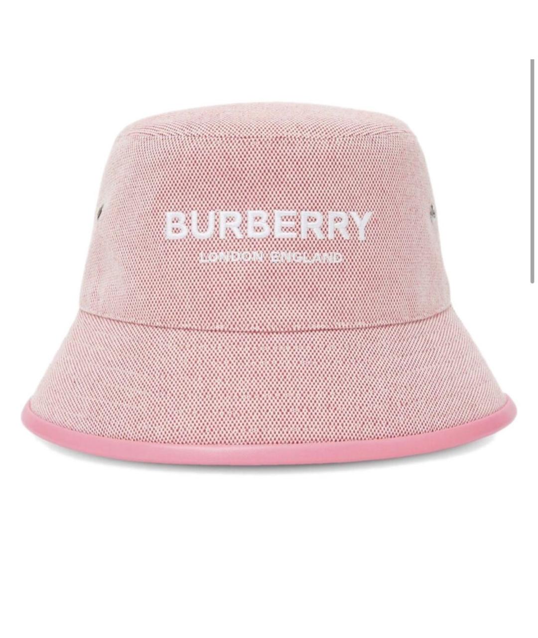 BURBERRY Розовая панама, фото 3