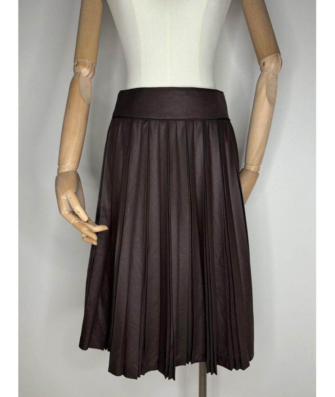 BURBERRY Мульти юбка мини, фото 9