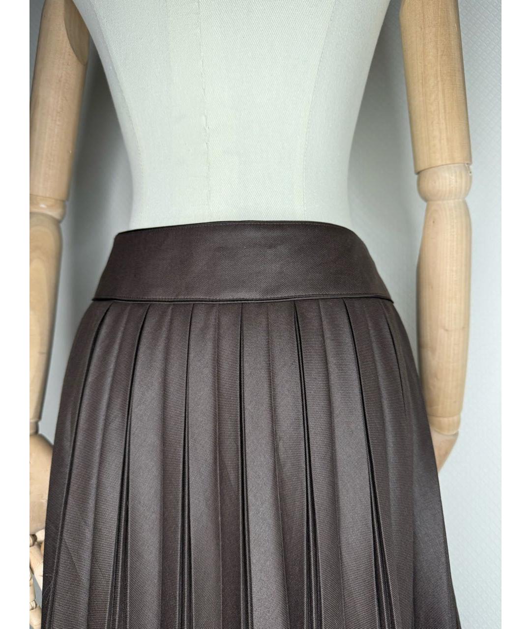 BURBERRY Мульти юбка мини, фото 5