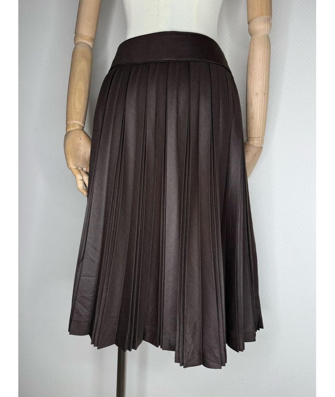 BURBERRY Мульти юбка мини, фото 6