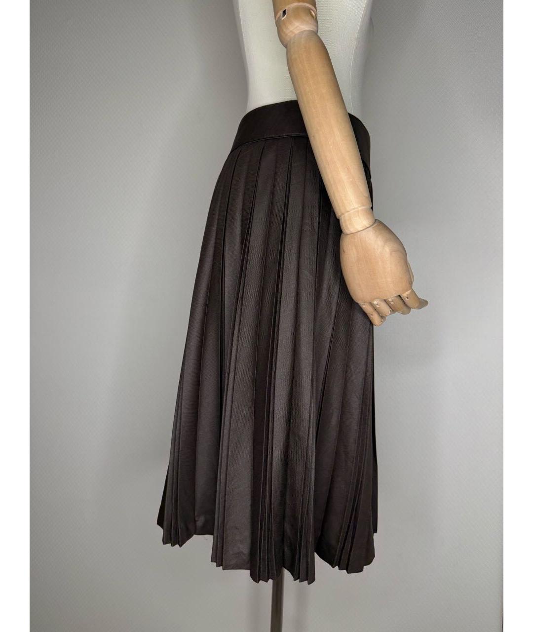 BURBERRY Мульти юбка мини, фото 4