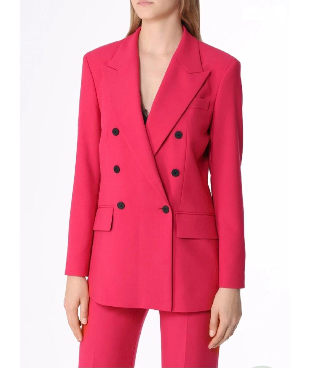 HUGO Коралловый полиэстеровый костюм с брюками, фото 8