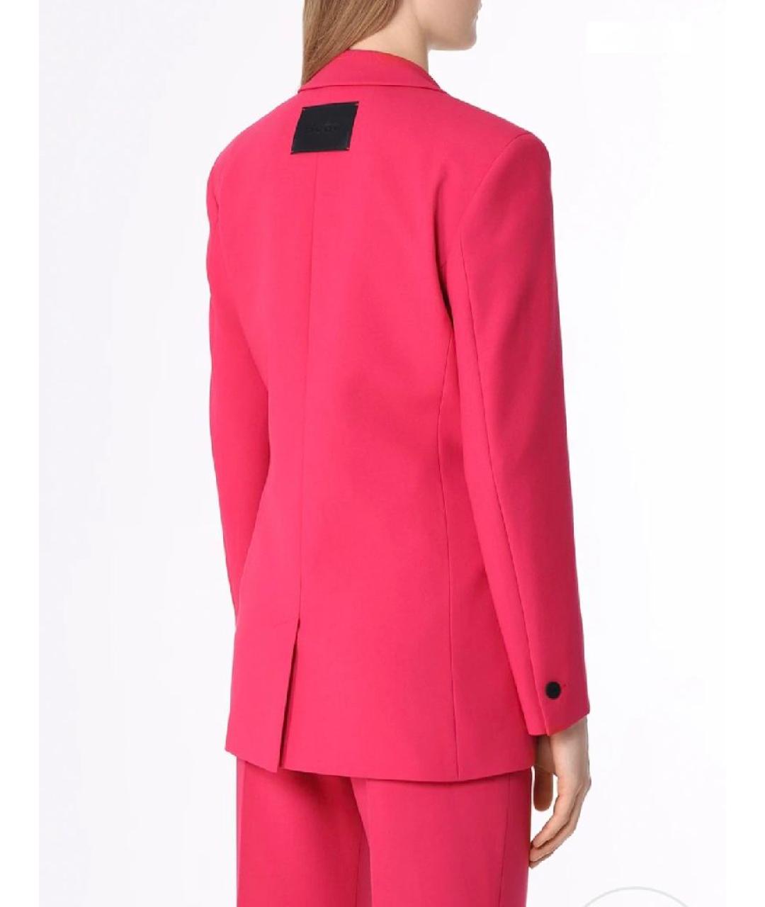 HUGO Коралловый полиэстеровый костюм с брюками, фото 2