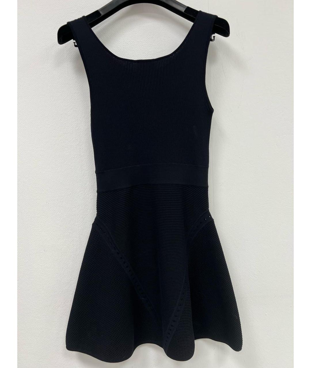 CHANEL Темно-синий хлопковый сарафан, фото 2