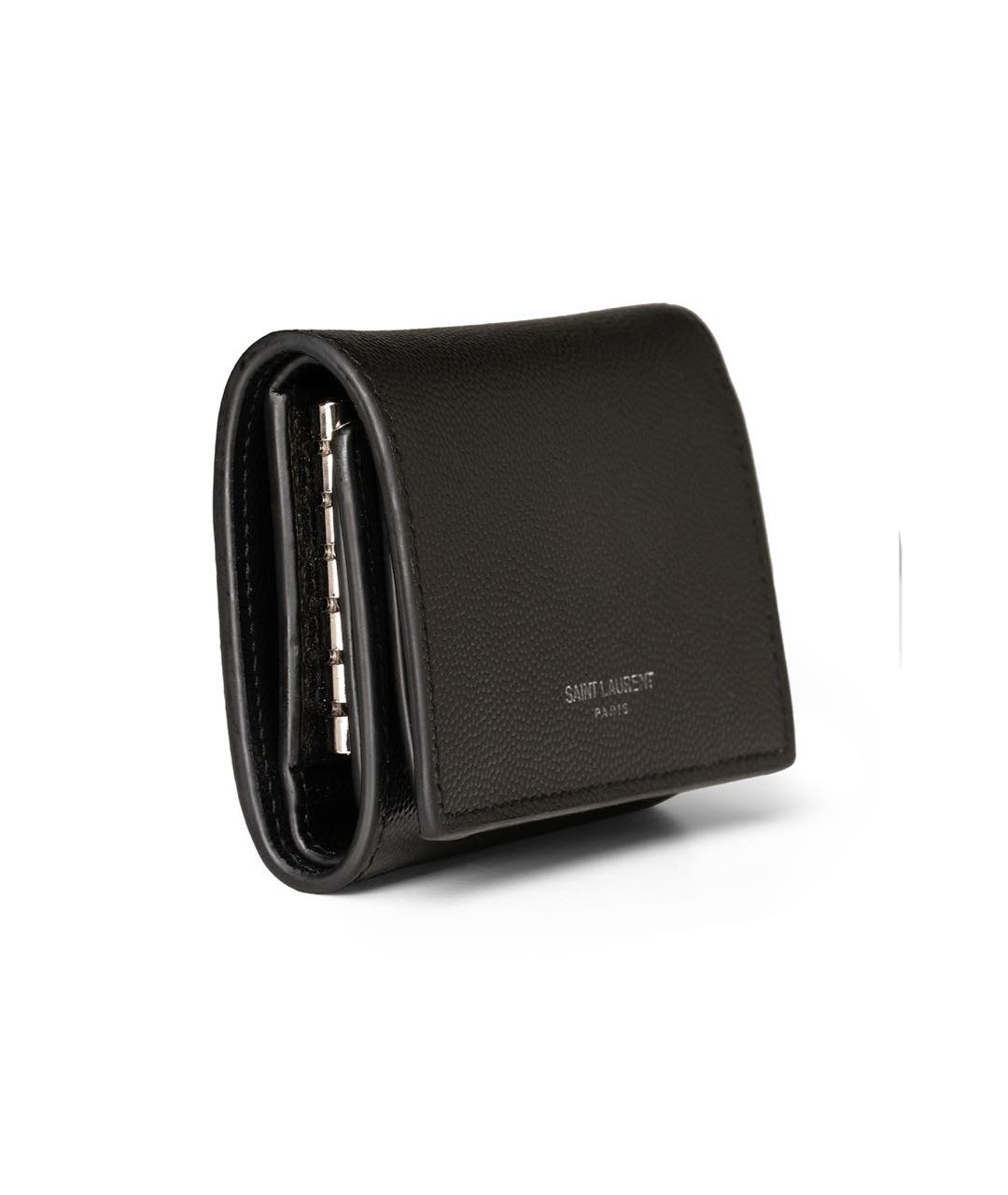 SAINT LAURENT Черная ключница, фото 3