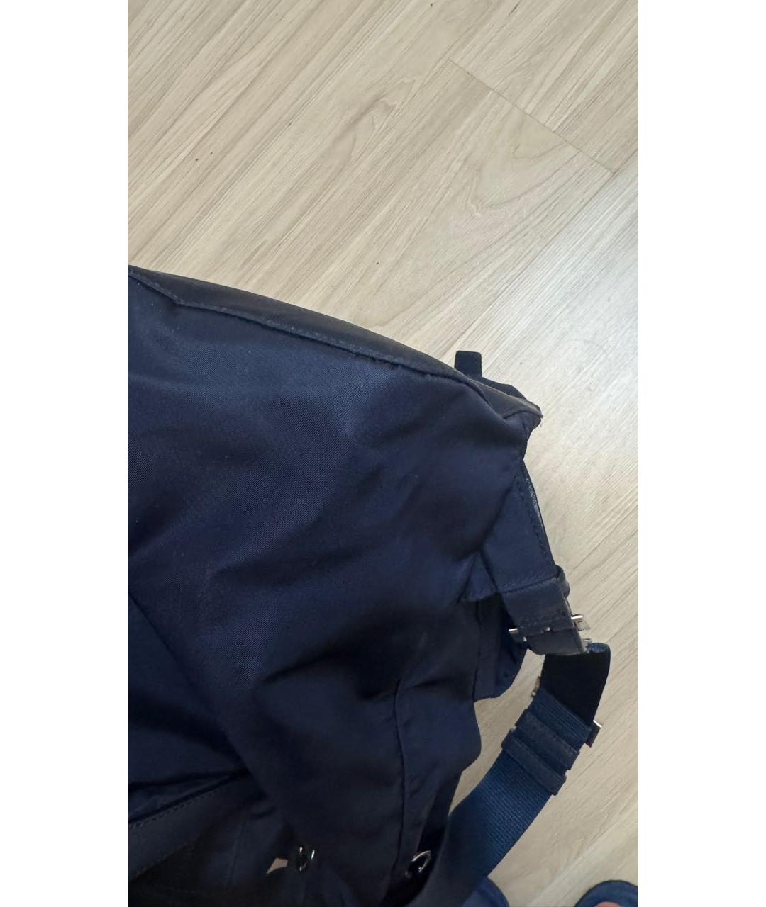 PRADA Темно-синий рюкзак, фото 8