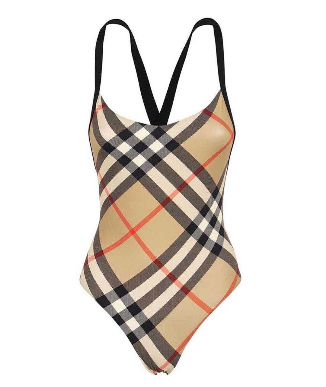 BURBERRY Бежевый купальник, фото 1