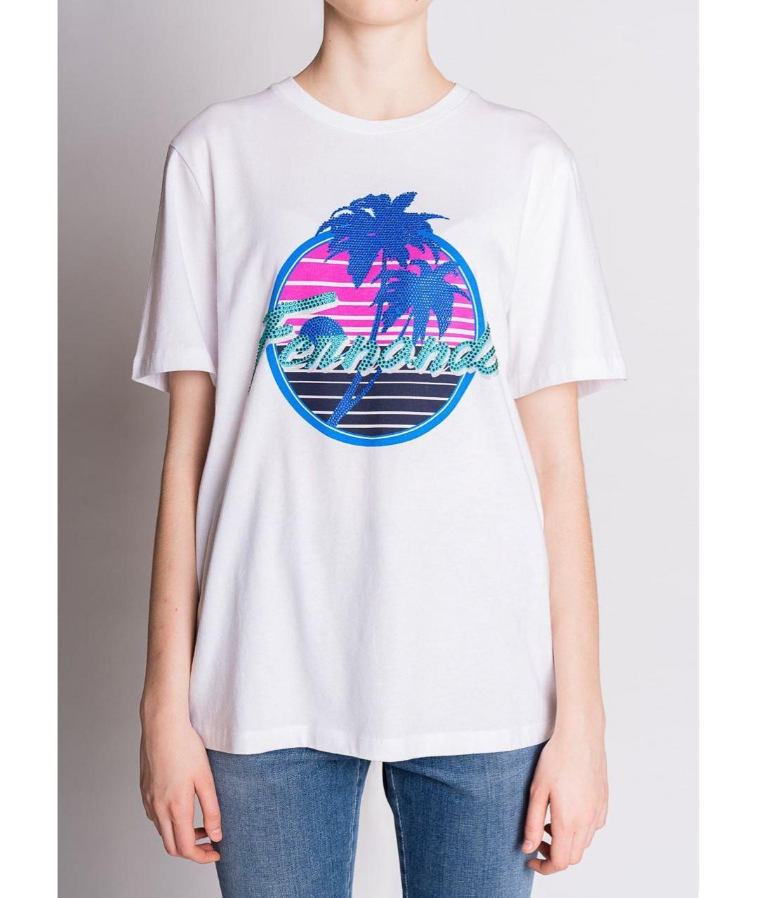 P.A.R.O.S.H. Белая хлопковая футболка, фото 2