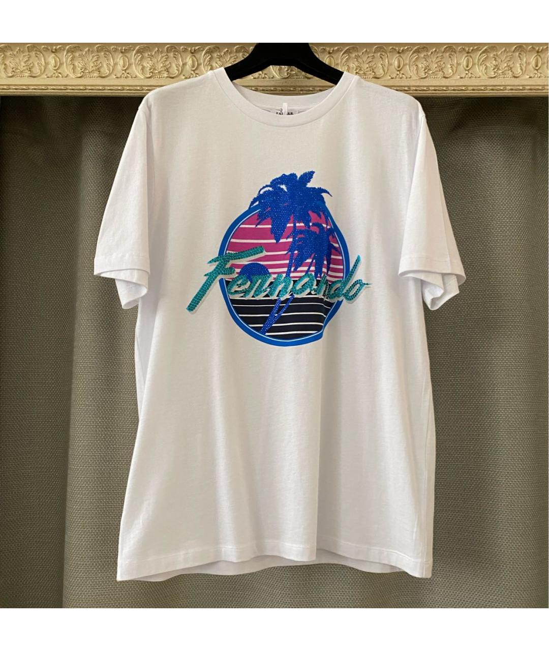 P.A.R.O.S.H. Белая хлопковая футболка, фото 6