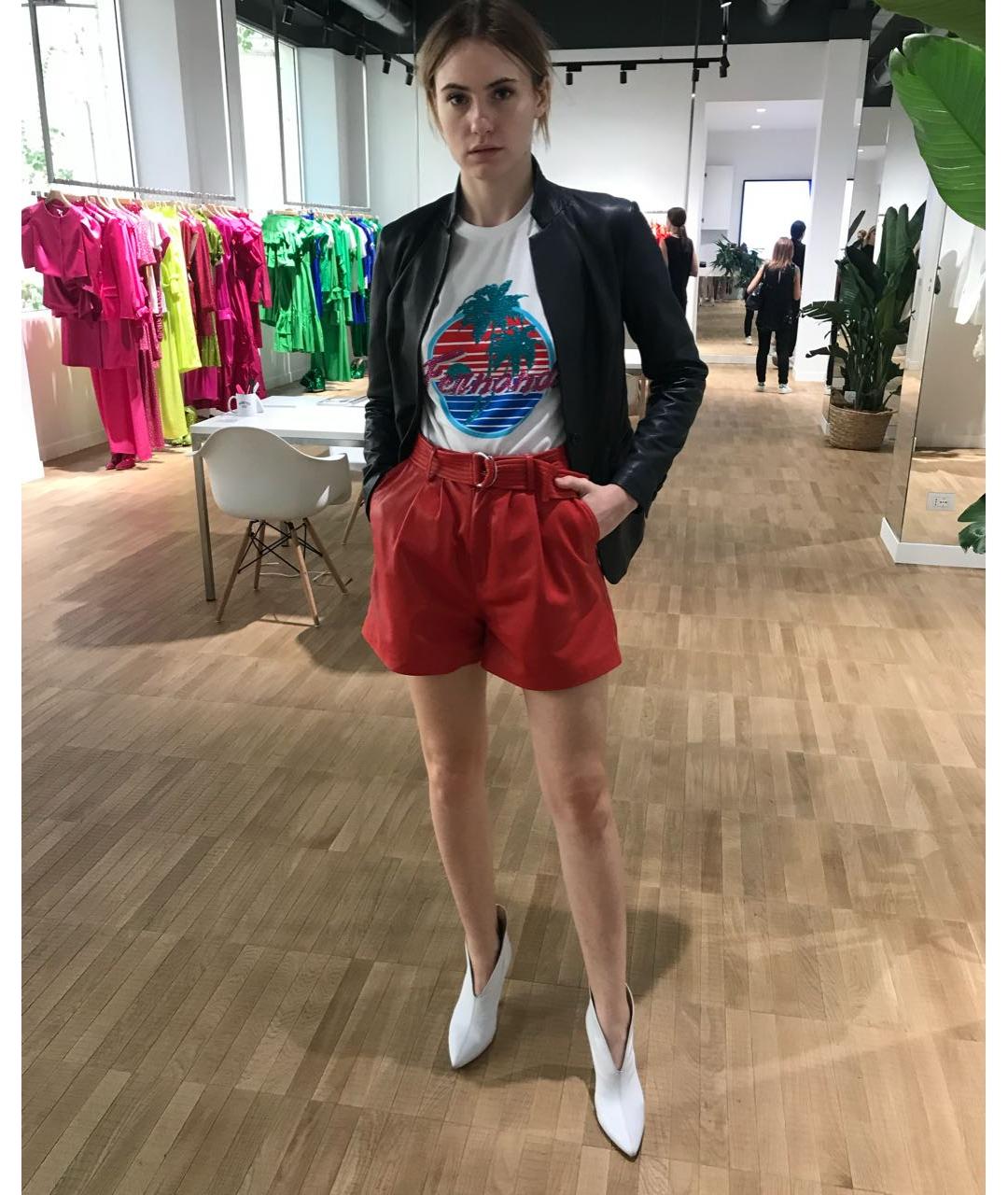 P.A.R.O.S.H. Белая хлопковая футболка, фото 5