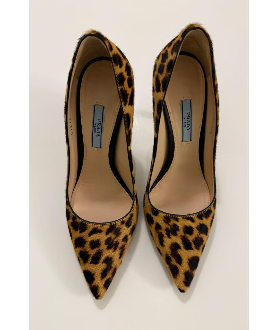 PRADA Мульти кожаные туфли, фото 7