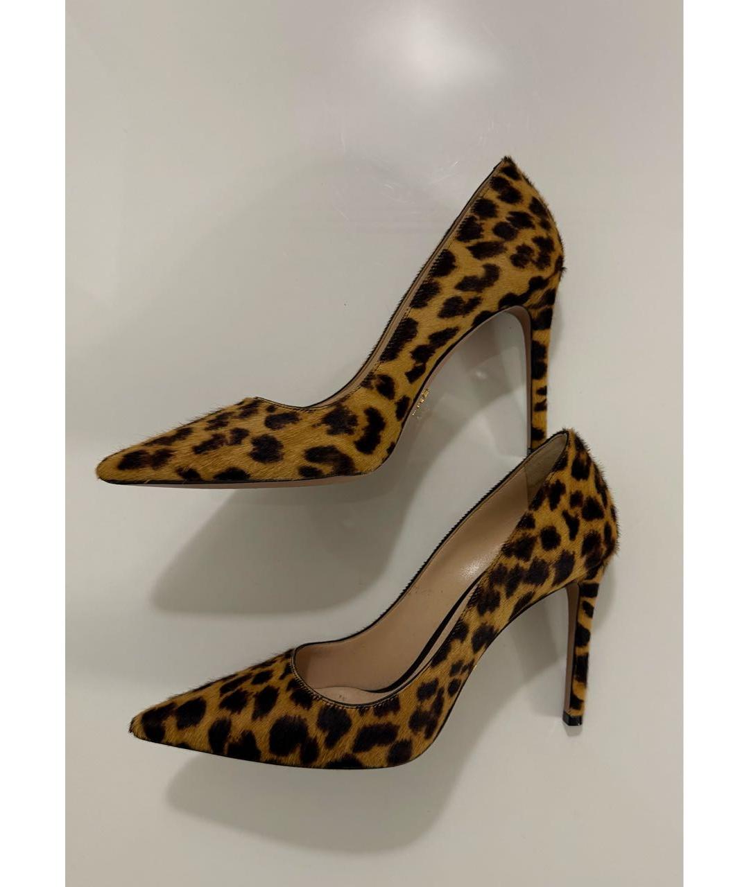 PRADA Мульти кожаные туфли, фото 8