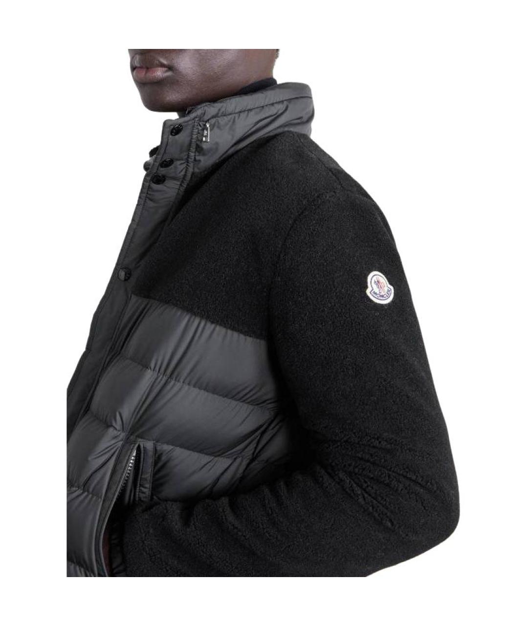 MONCLER Черная куртка, фото 5